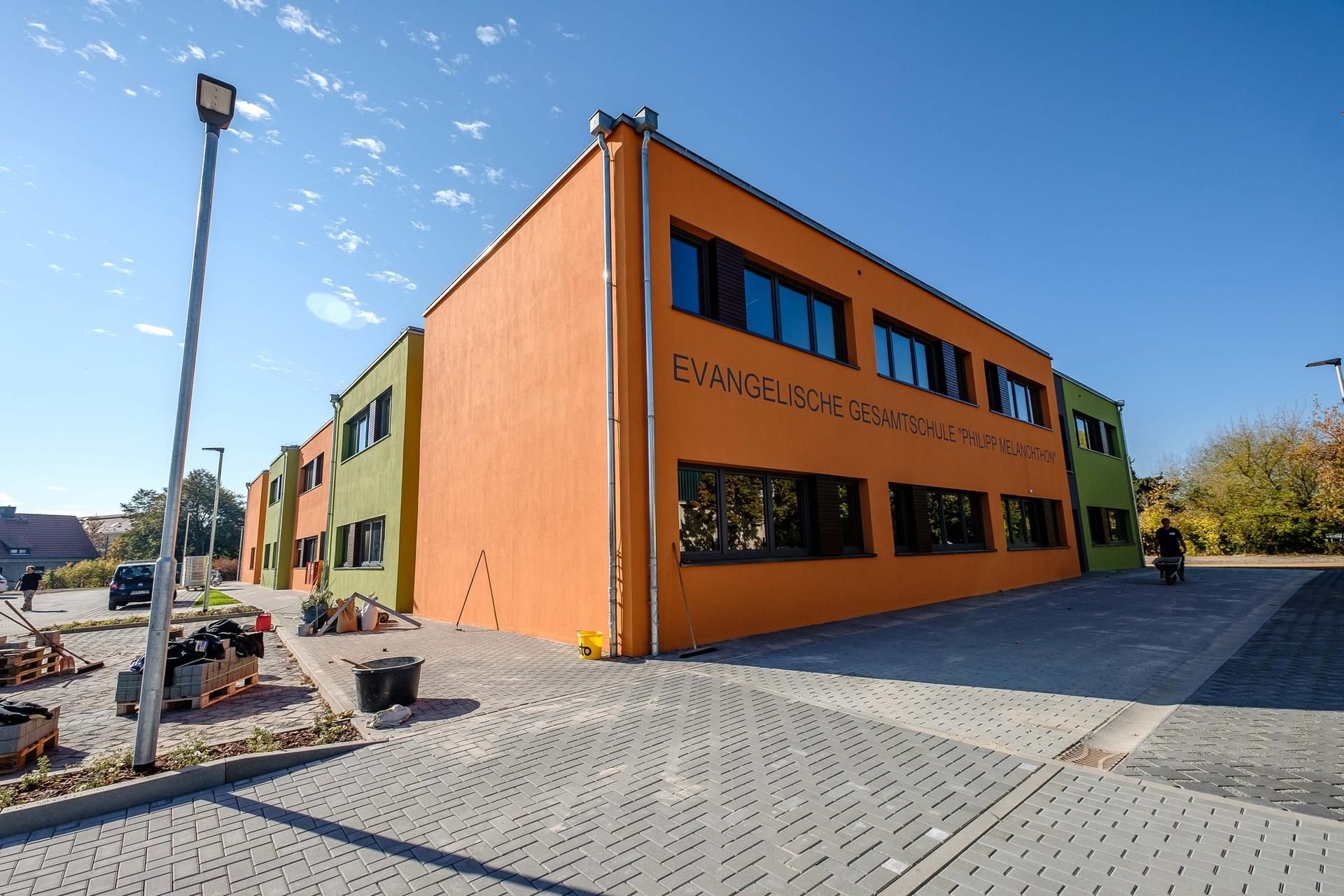 Die Evangelische Gesamtschule „Philipp Melanchthon“ in Wittenberg.