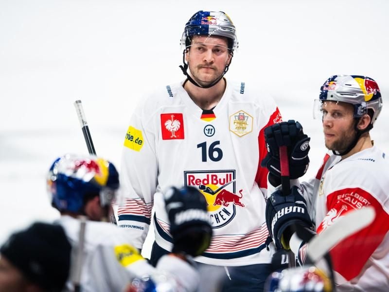 Der EHC Red Bull München hat das Finale der Champions Hockey League gegen die Frölunda Indians aus Göteborg verloren. Foto: Mathias Bergeld/Bildbyran via ZUMA Press