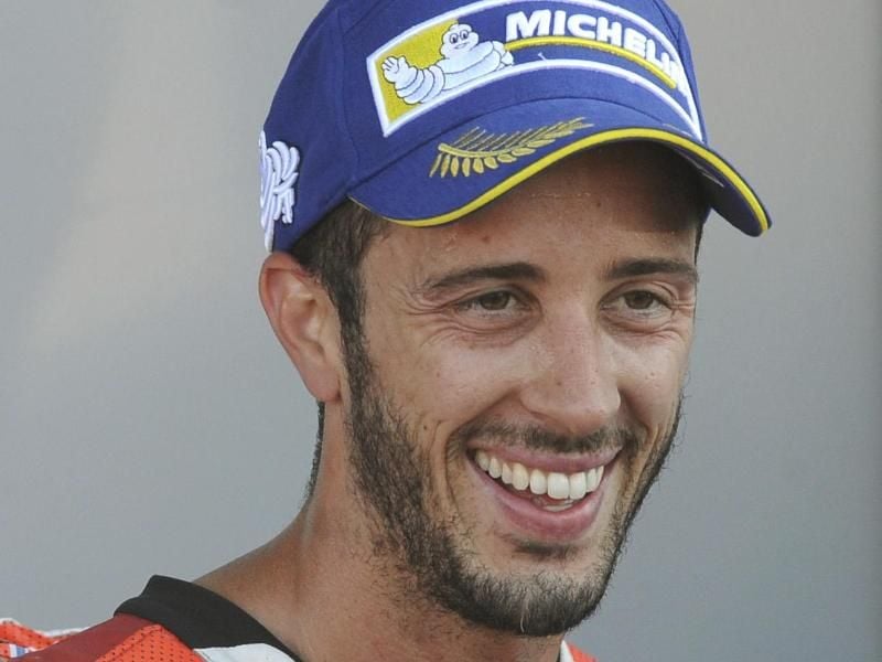 Gibt ein Gastspiel in der DTM: MotoGP-Pilot Andrea Dovizioso. Foto: Rui Vieira/AP