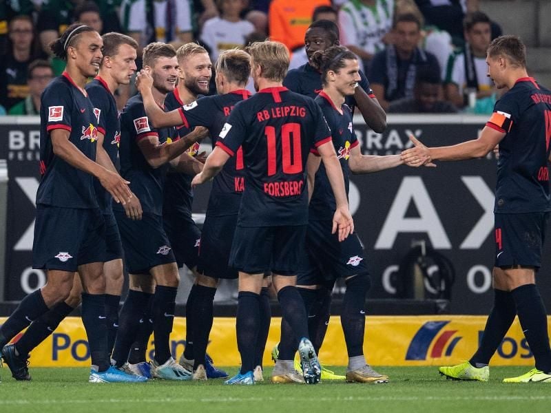 RB Leipzig ist der große Gewinner des 3. Spieltages. Foto: Marius Becker