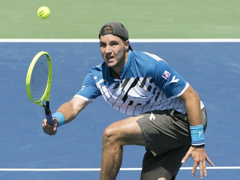 Steht in Cincinnati im Achtelfinale: Jan-Lennard Struff. Foto: Graham Hughes/The Canadian Press/AP