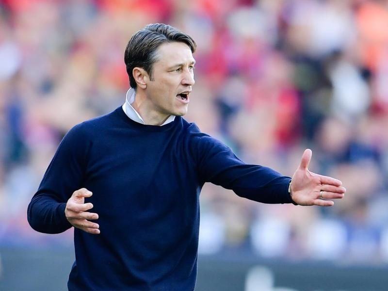 Trainer Niko Kovac will mit dem FC Bayern München ins Pokal-Halbfinale. Foto: Uwe Anspach