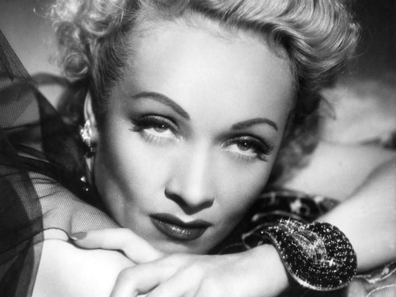 Schön und unnahbar: Schauspielerin und Sängerin Marlene Dietrich. Foto: dpa