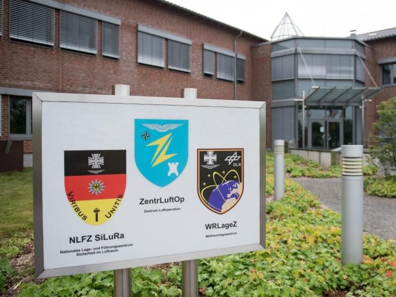 In Uedem eröffnet die Bundeswehr ein neues Weltraumoperationszentrum. Foto: picture alliance / dpa