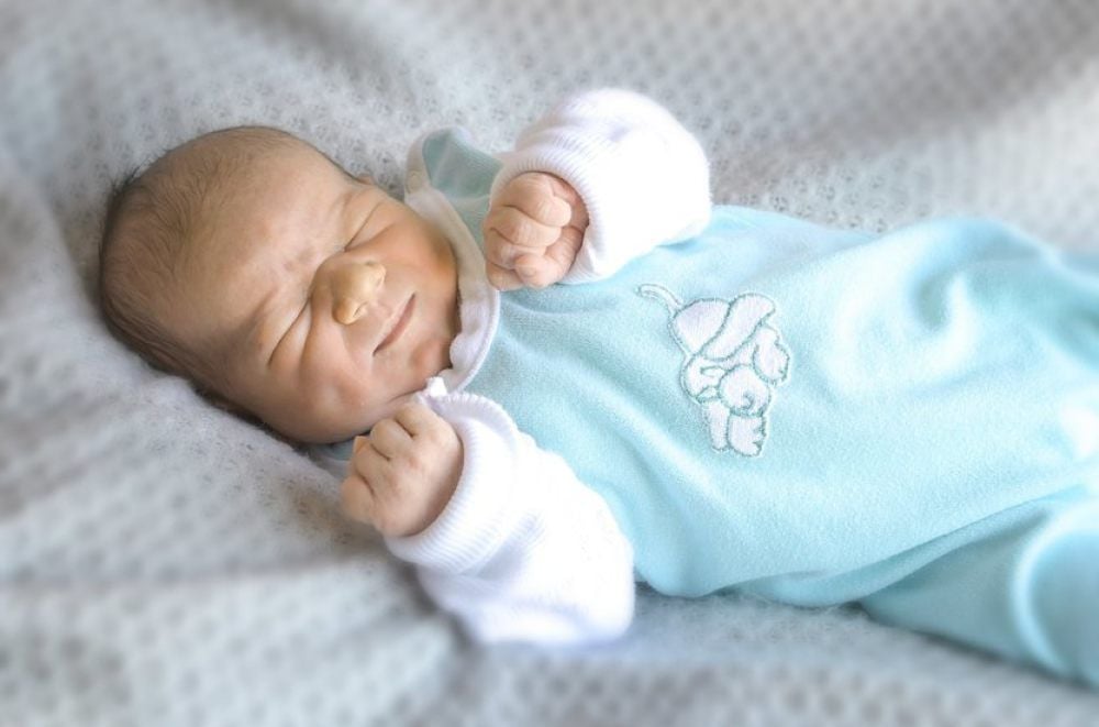 Das 200. Köthener Baby dieses Jahres: Jo Maibaum.