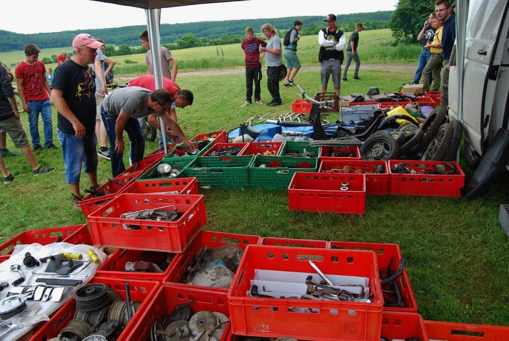 Auch der Teilemarkt stößt auf gute Resonanz.