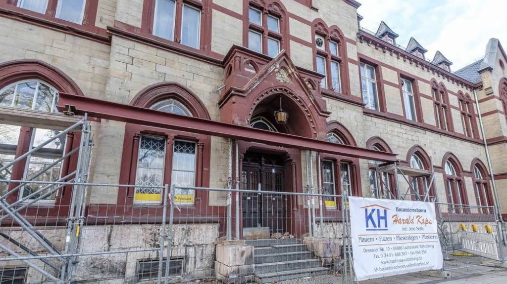 Hauptpost in Wittenberg Hauptpost in Wittenberg Portal wird als