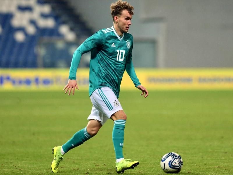 Traf im EM-Testspiel dreimal: Luca Waldschmidt. Foto: Cèzaro De Luca