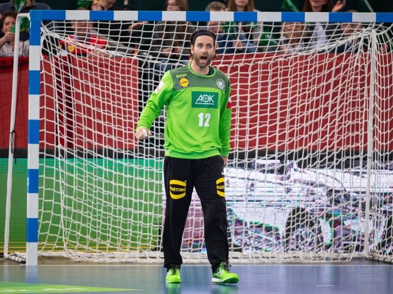 Nationaltorhüter Silvio Heinevetter wechselt spätestens im Sommer 2020 von den Berliner Füchsen zur MT Melsungen. Foto: Guido Kirchner