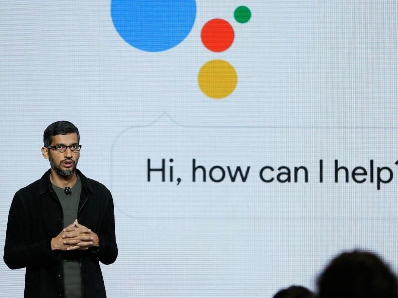 „Wie künstliche Intelligenz entwickelt und angewendet wird, beeinflusst unsere Gesellschaft über die kommenden Jahre massiv”, schrieb Google-Chef Sundar Pichai. Foto: Eric Risberg