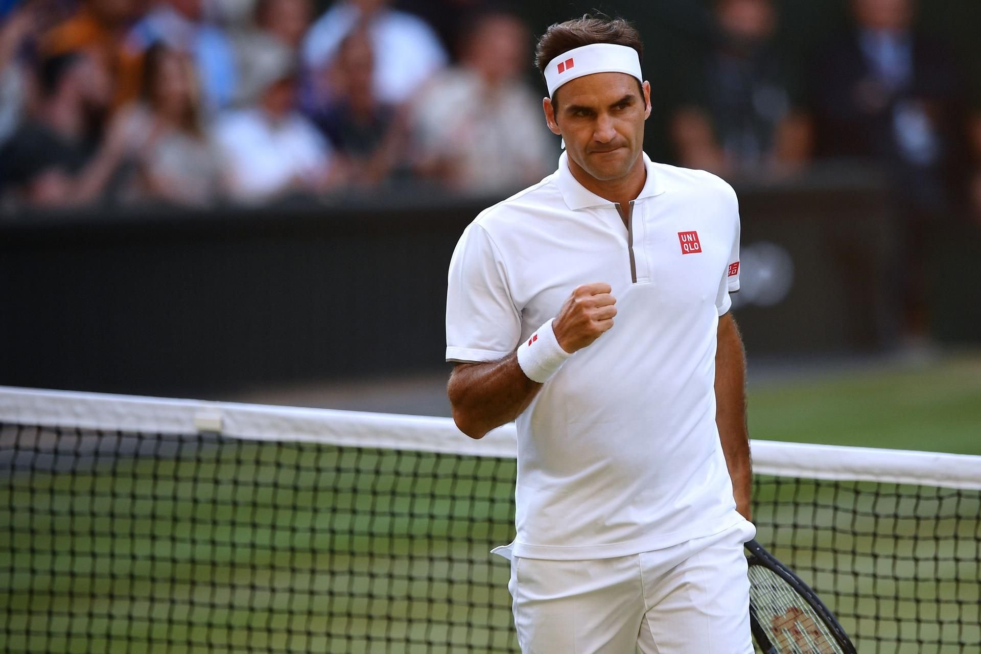 Roger Federer steht erneut im Finale von Wimbledon.