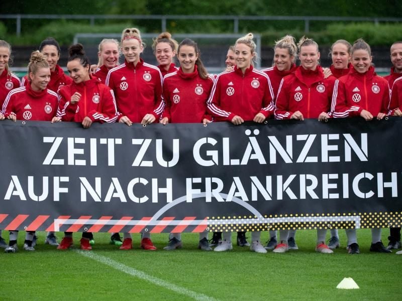 Die DFB-Frauen wollen bei der WM in Frankreich den Titel holen. Foto: Sven Hoppe