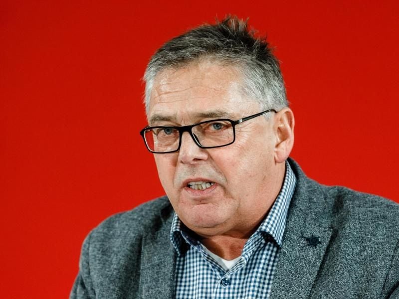 Der Vorsitzende des DGB Bezirks Nord, Uwe Polkaehn. Foto: Markus Scholz/Archiv