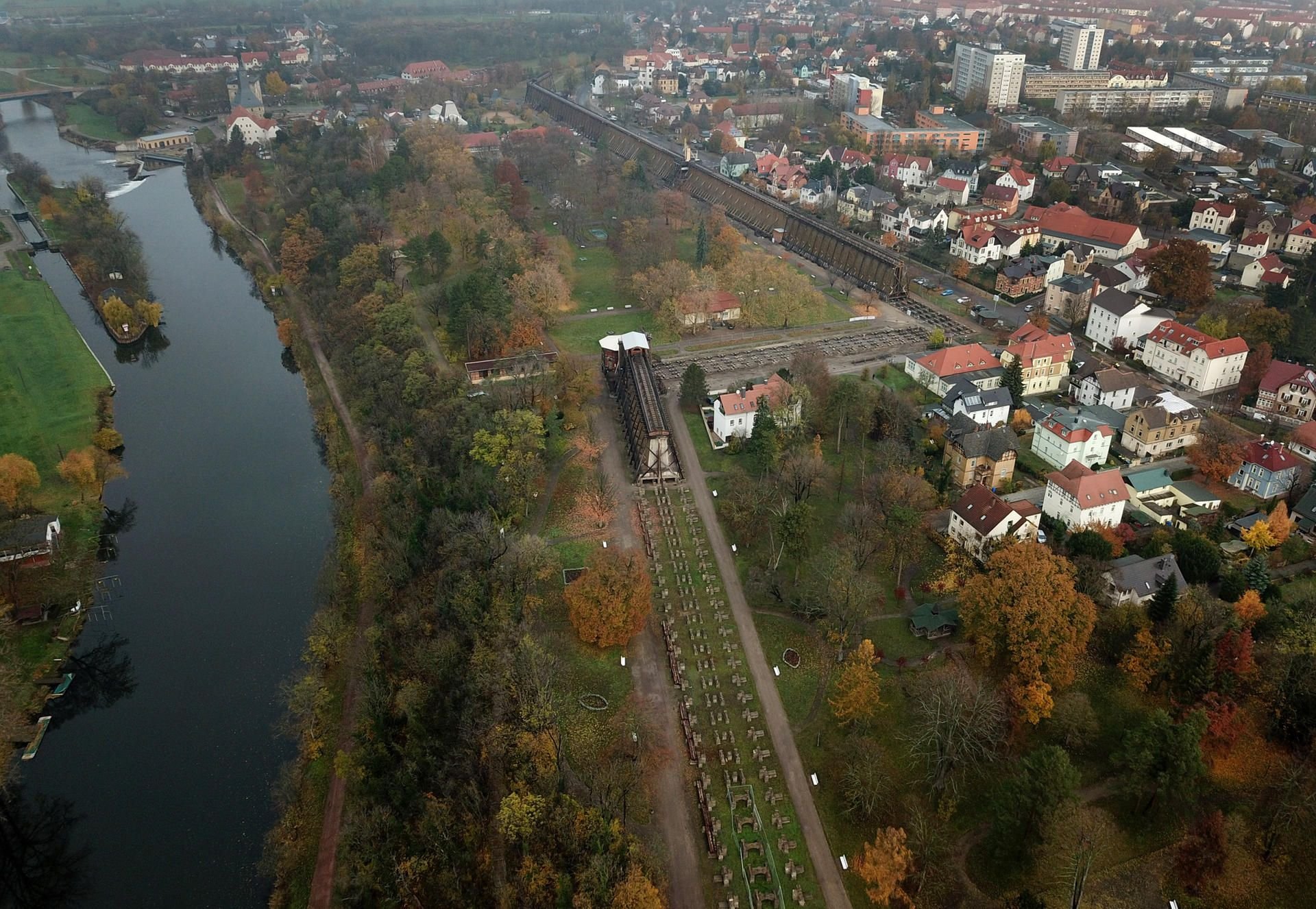 Im Kurpark in Bad Dürrenberg fangen bald die Bauarbeiten zur Landesgartenschau 2023 an.