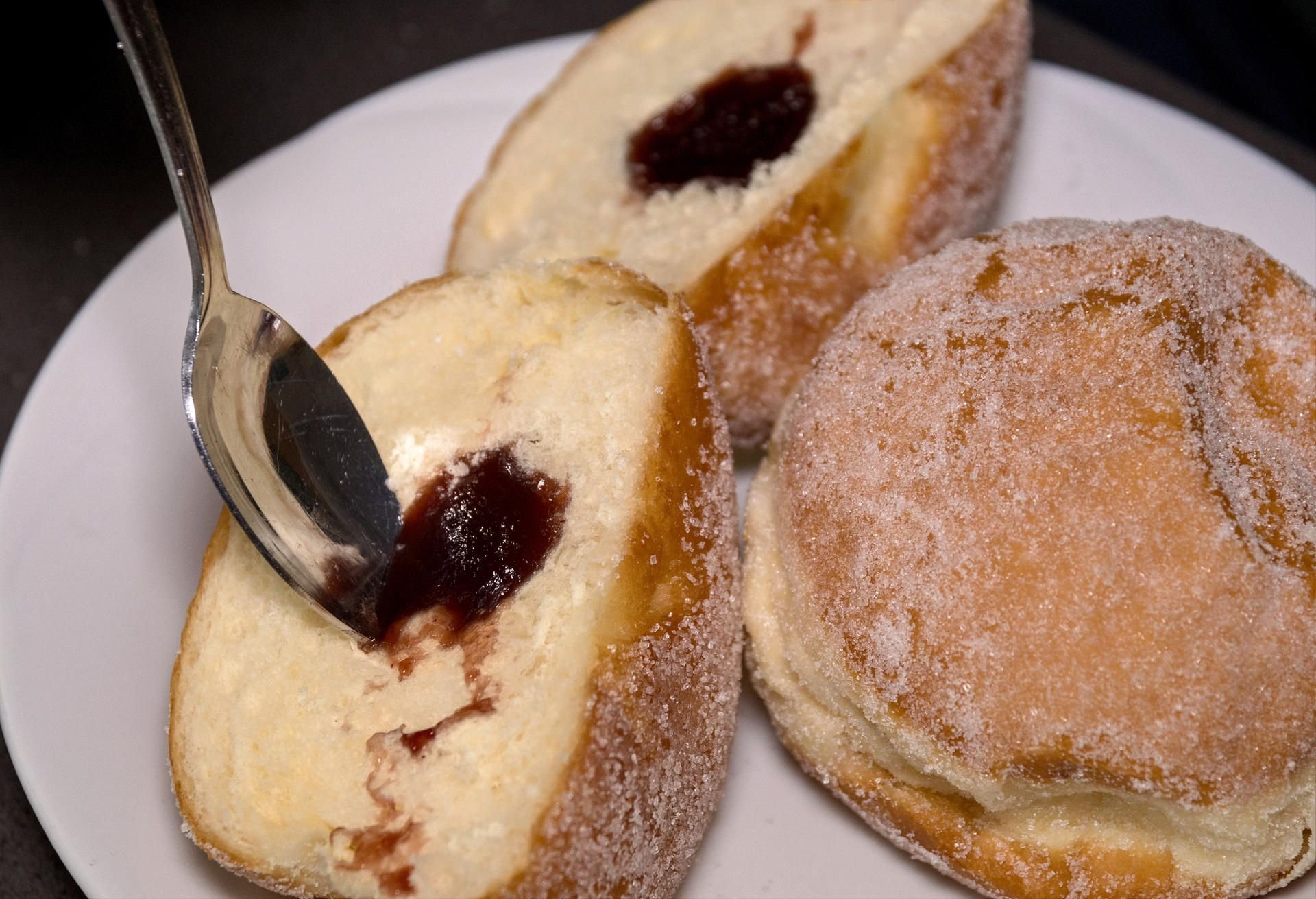 Marmelade im Pfannkuchen