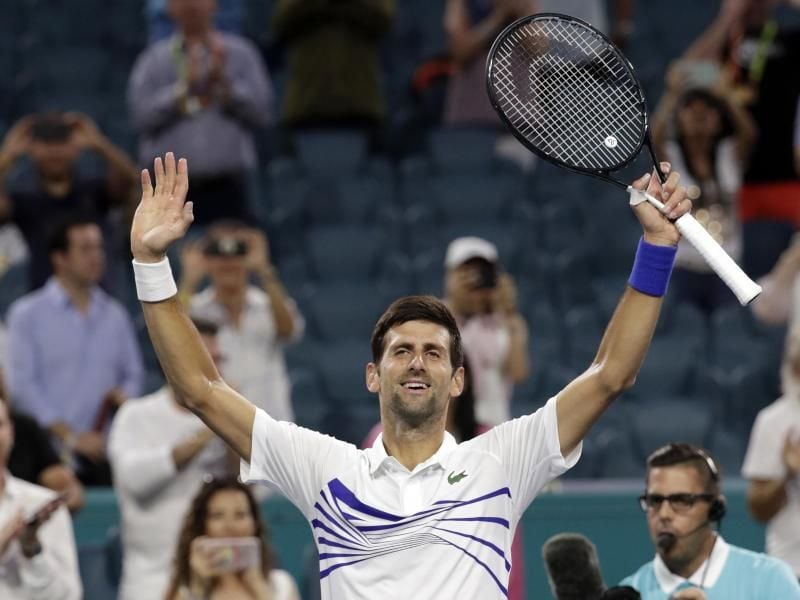 Novak Djokovic steht seit langer Zeit an der Spitze des ATP-Rankings. Foto: Lynne Sladky/AP