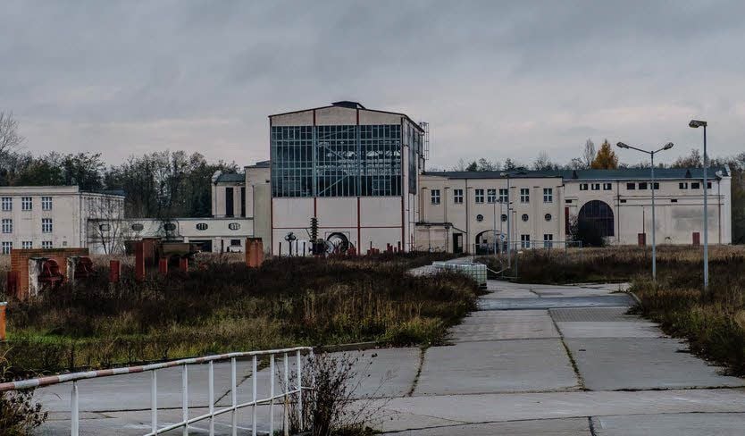 Das einstige, weltweit größte Braunkohle-Kraftwerk in Zschornewitz