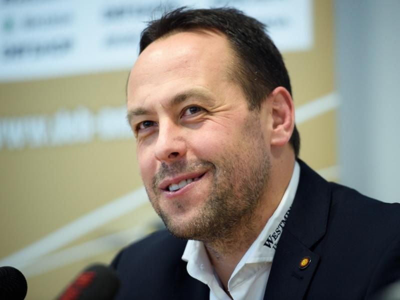 Marco Sturm nominierte acht Debütanten für die Länderspiel-Reise nach Russland. Foto: Gregor Fischer