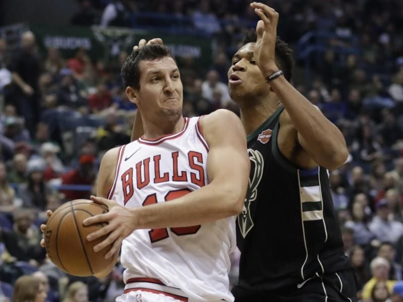 Geht künftig wieder für den FC Bayern auf Korbjagd: Paul Zipser. Foto: Morry Gash/AP