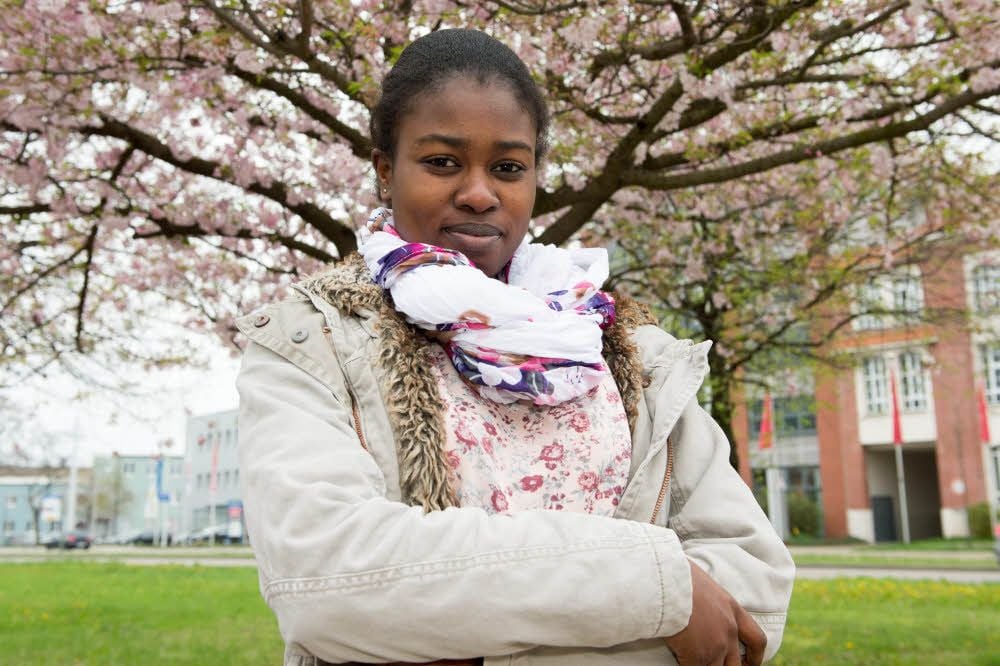 Mariem Tall will in Deutschland studieren.