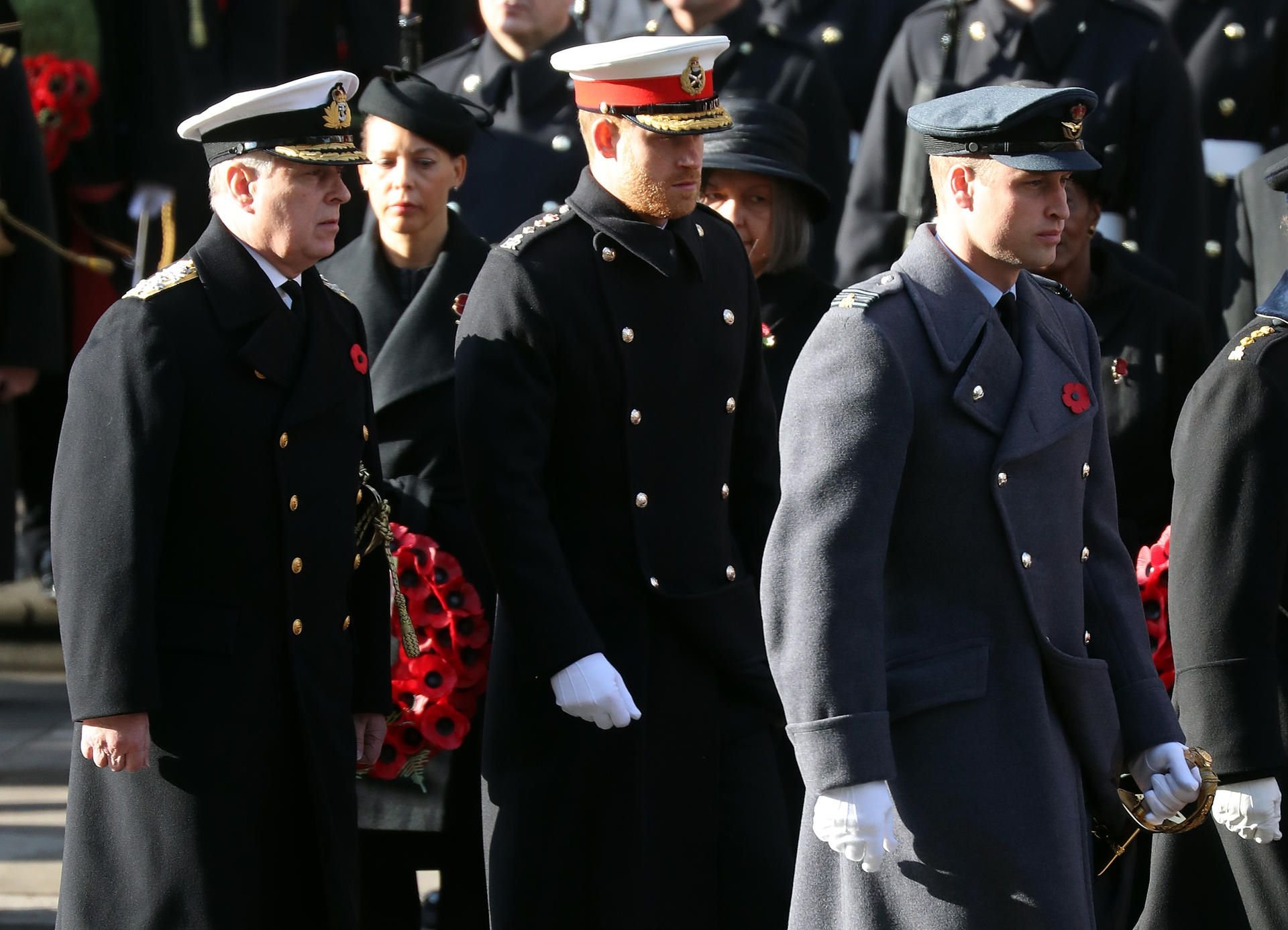 Seite an Seite: Prinz Harry (l.) und Prinz William