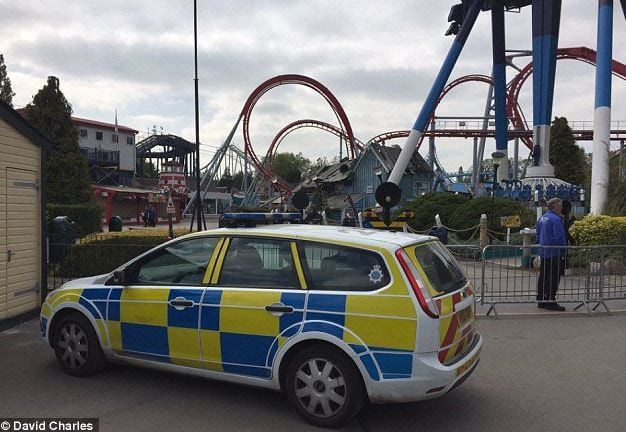 Der tödliche Unfall ereignete sich am Dienstag in einem Freizeitpark bei Birmingham.