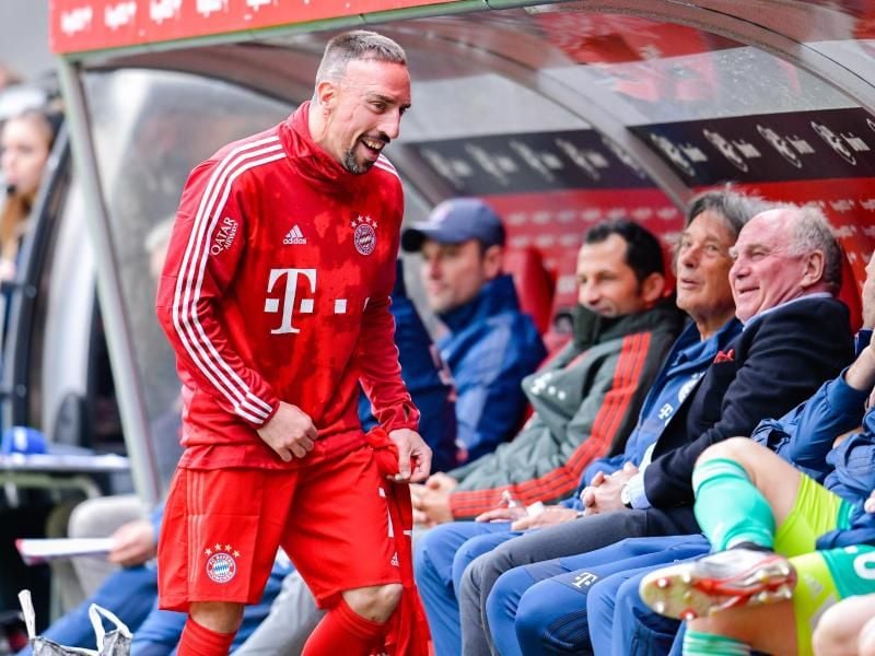 Franck Ribery könnte es laut „Bild” zu Eintracht Frankfurt ziehen. Foto: Uwe Anspach