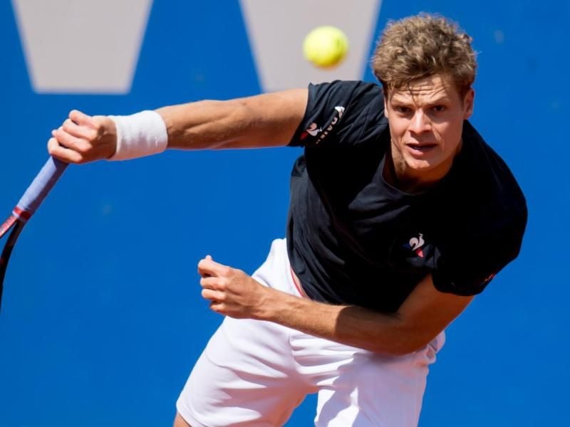 Trifft in München in der zweiten Runde auf Alexander Zverev: Yannick Hanfmann. Foto: Sven Hoppe
