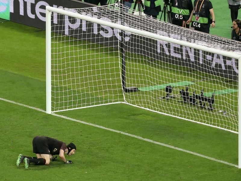 Torhüter Petr Cech wird beendet seine Karriere. Foto: Steven Paston/PA Wire