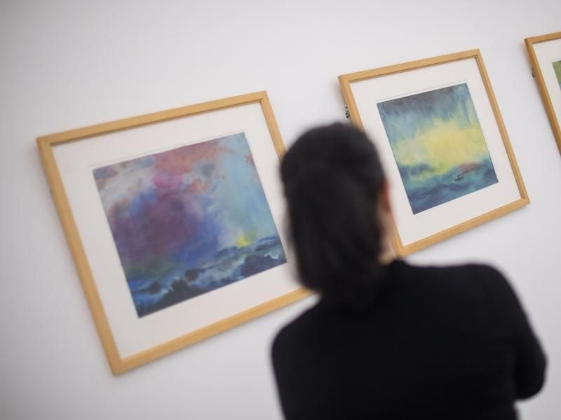 Das Meer und die norddeutsche Küstenlandschaft wählte Emil Nolde fern als Motive. Foto: Sebastian Gollnow