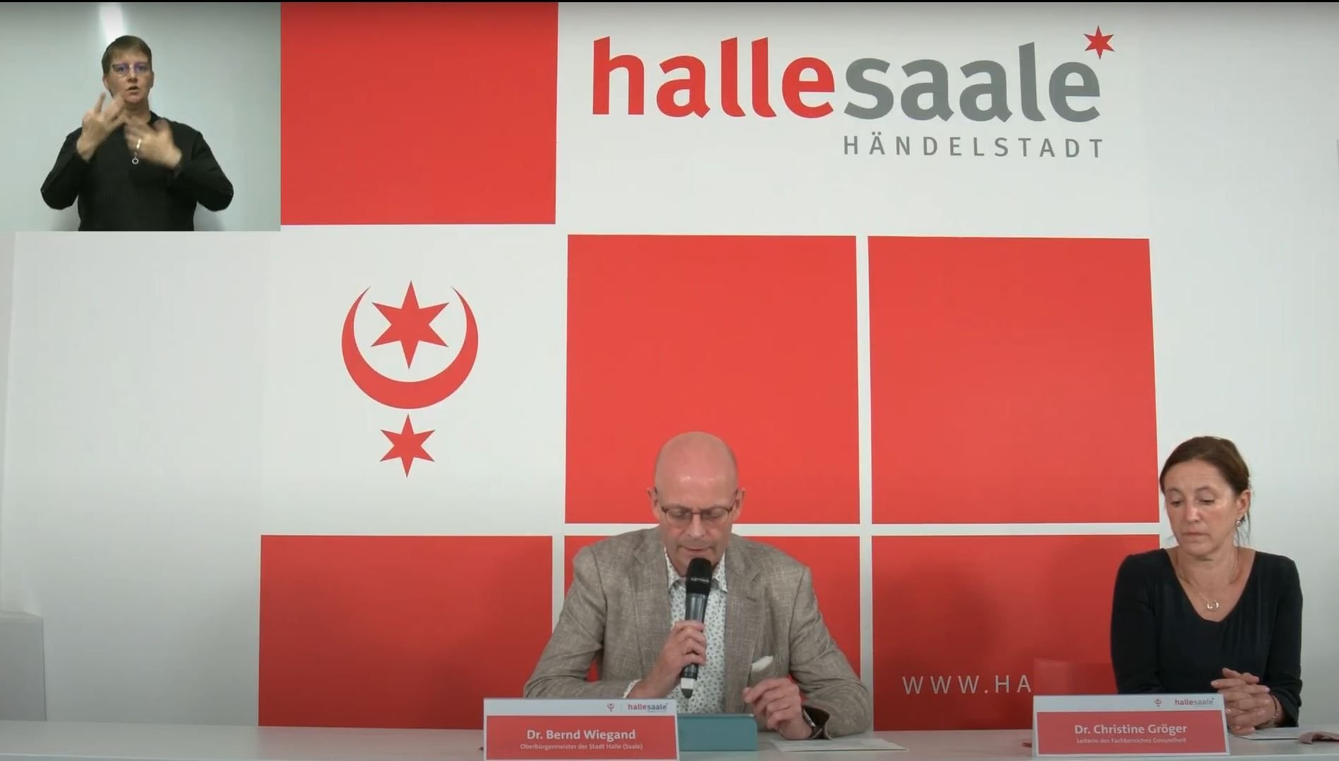 Pressekonferenz vom 20. Oktober 2020.
