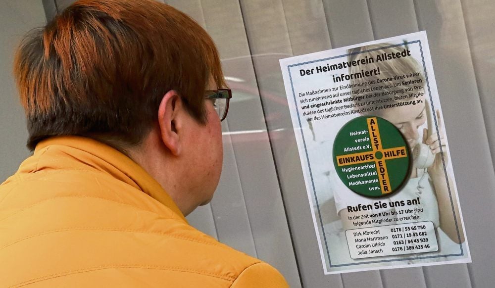 Der Allstedter Heimatverein bietet wegen der Coronakrise Einkaufshilfe für Leute an, die selbst nicht einkaufen gehen können.