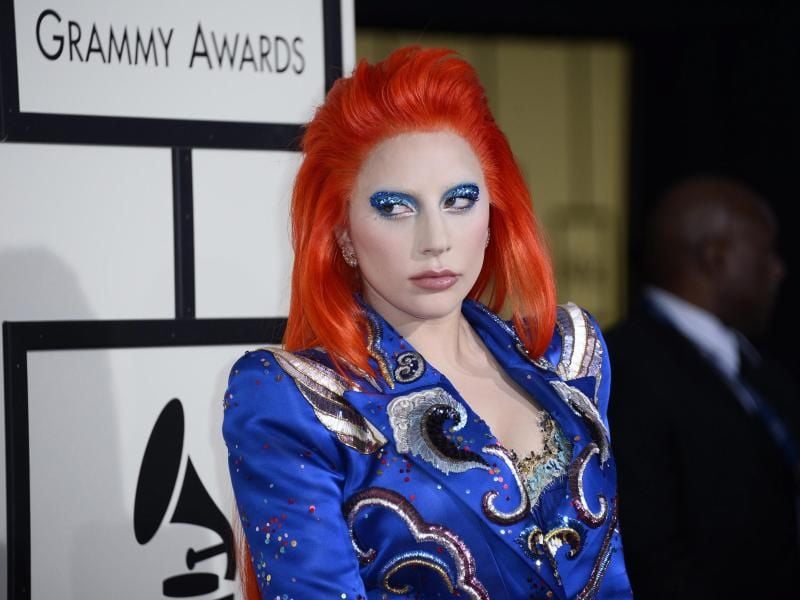 Lady Gaga bei der Verleihung der Grammy Awards 2016. Foto: Paul Buck