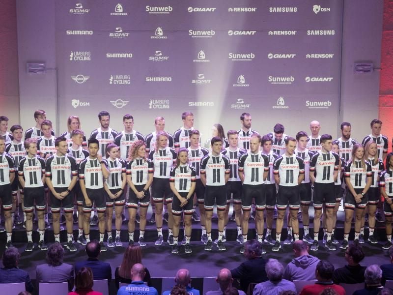 Das Team Sunweb hat bis 2021 Planungssicherheit. Foto: Jörg Carstensen/dpa