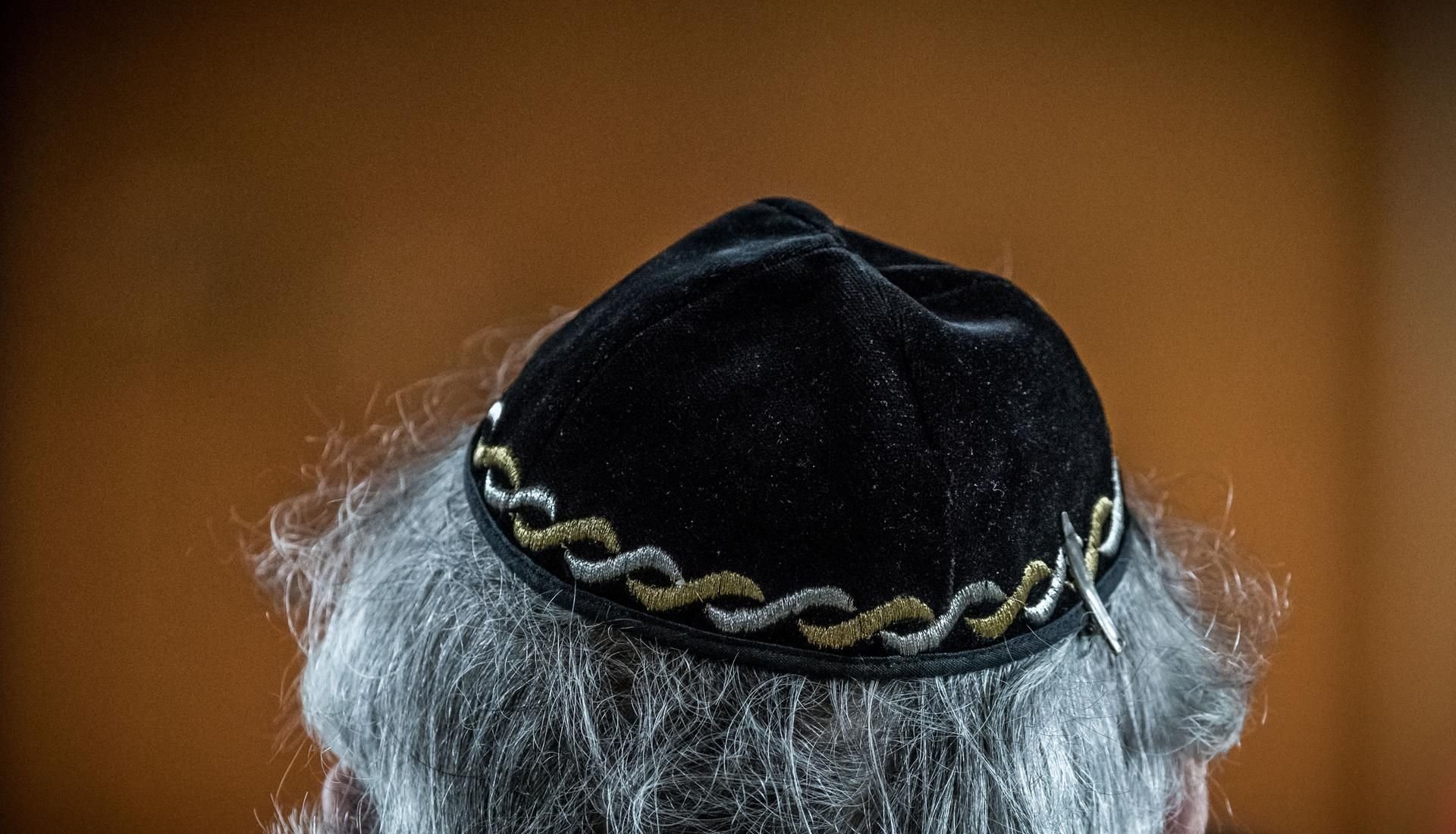 Ein Mann mit Kippa in Berlin (Symbolbild)