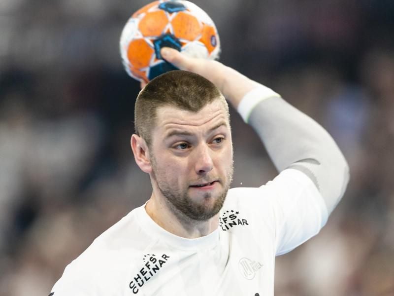 Niclas Ekberg erzielte neun Tore für den THW Kiel. Foto: Frank Molter