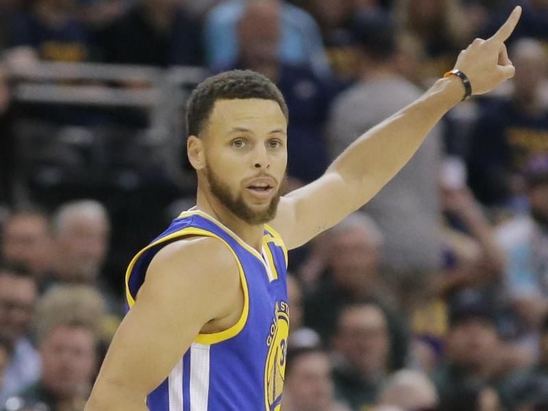 Stephen Curry war einmal mehr der überragende Spieler der Golden State Warriors. Foto: Rick Bowmer