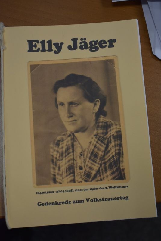 Elly Jäger wurde noch 1945 zum Opfer des Faschismus.