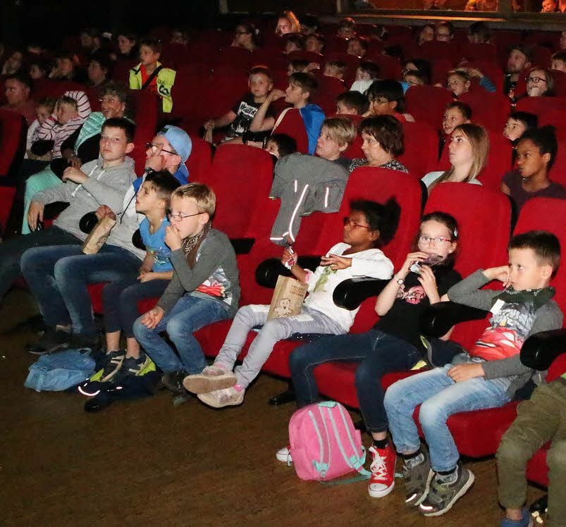 Filme wurden an diesem Tag natürlich auch gezeigt.