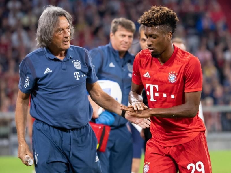 Kann am Freitag wieder in das Bayern-Training einsteigen: Kingsley Coman. Foto: Sven Hoppe