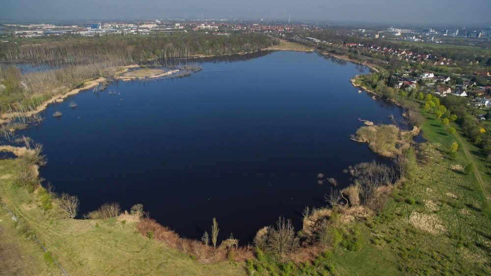 Bis zu einem Meter höher als sonst stand das Wasser im Silbersee. Was heißt das für die Anwohner?