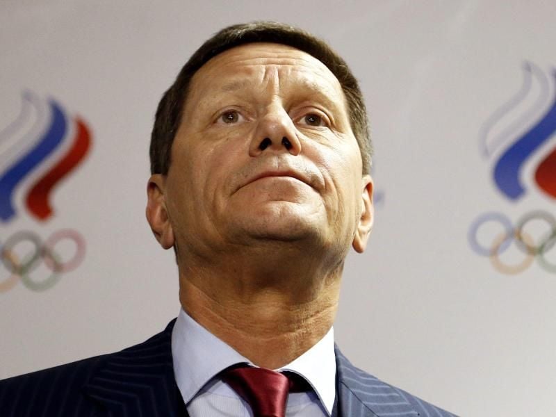 Tritt als russischer NOK-Chef ab: Alexander Schukow. Foto: Maxim Shipenkov/EPA