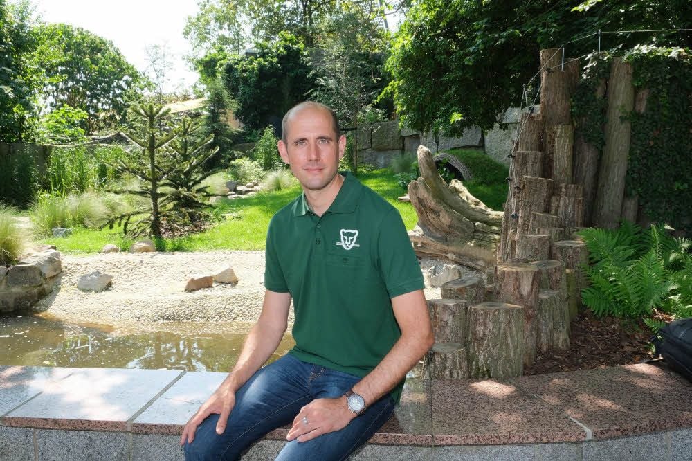 Zoodirektor Dennis Müller hat die neuen Gehege eröffnet.