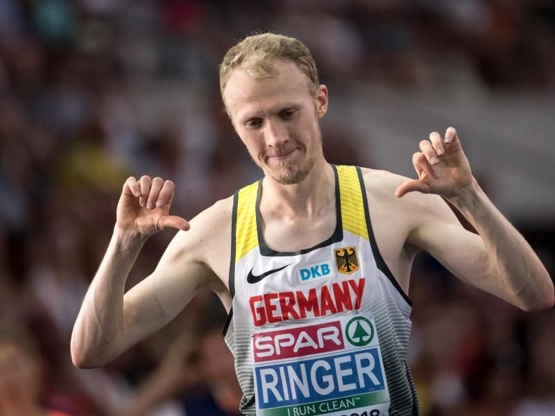 Richard Ringer ist neuer deutscher 10.000-Meter-Meister. Foto: Sven Hoppe