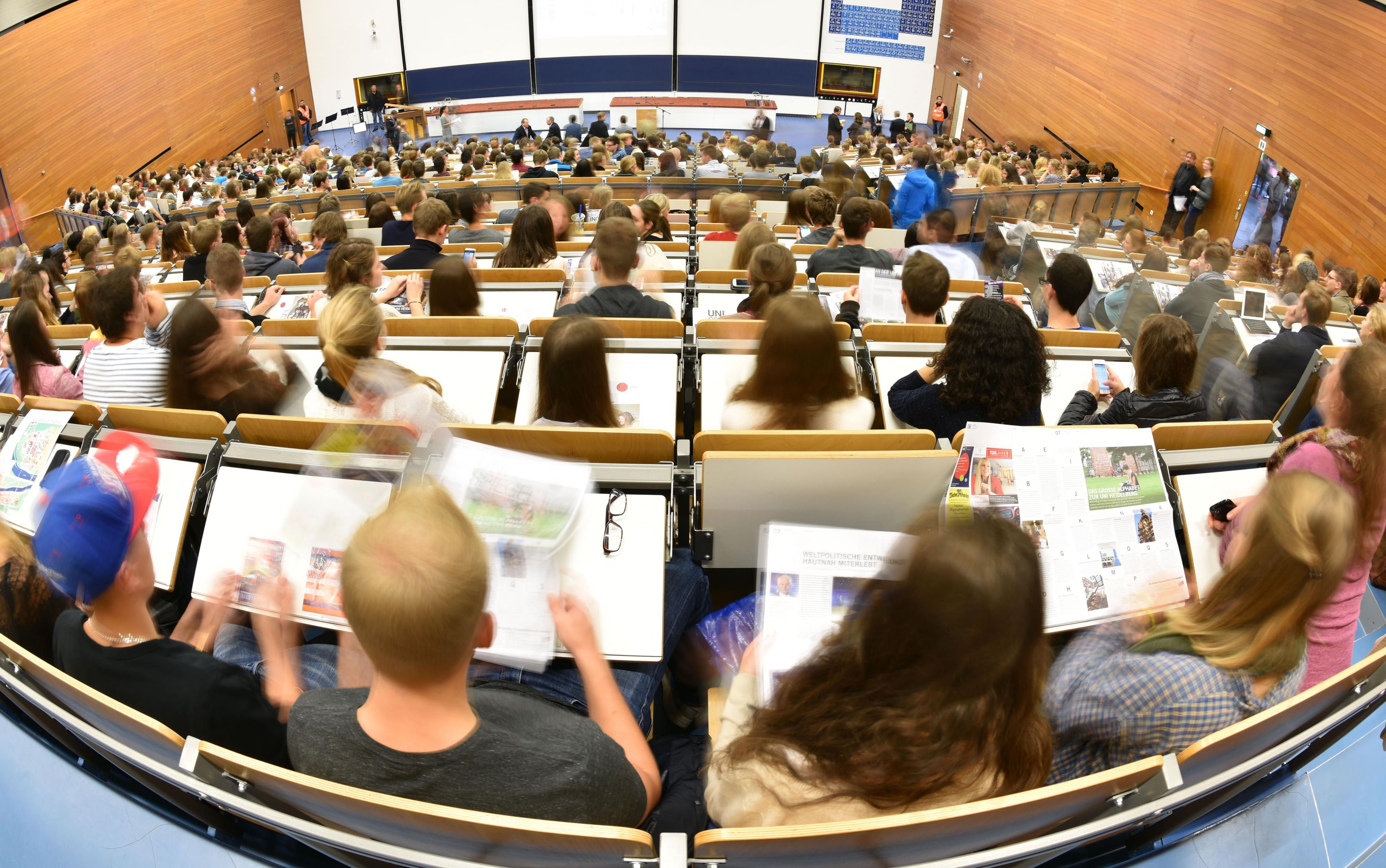 Blick in einen Hörsaal