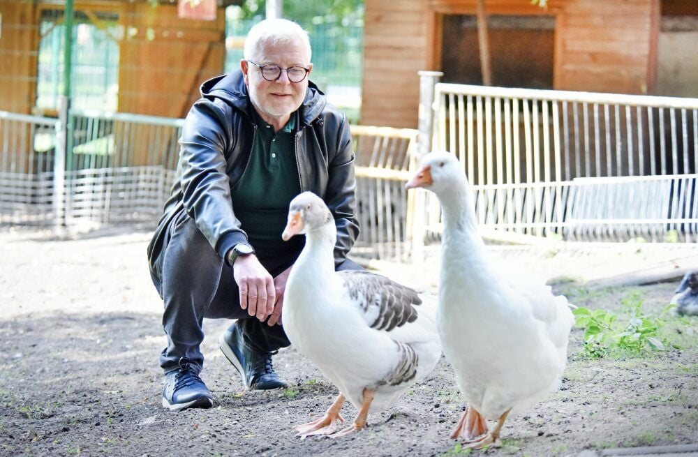 Das Tiergehege in der Grünen Lunge von Bitterfeld ist zu einem Anziehungspunkt für große und kleine Besucher geworden. Thomas Ehrlich setzte sich weiter dafür ein.