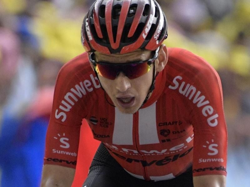 Fährt eine starke Tour de France: Lennard Kämna. Foto: Yorick Jansens/BELGA
