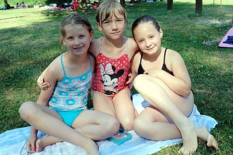 Drei Freundinnen mit großen Zielen: Elena Tandel, Rachel Dudzinsky und Lya Wollschläger (von links) wollen Silber oder Bronze holen.
