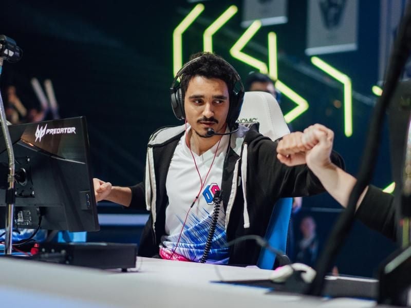 BDS Esports um Adrien „RaFaLe” Rutik konnte gegen G2 den ersten Titel in Rainbow Six gewinnen. Foto: Peter Chau/Ubisoft/dpa