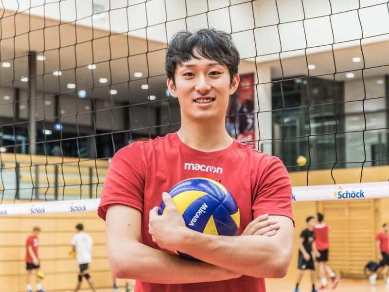 Masahiro Yanagida beim Training der Bisons Bühl. Foto: Benedikt Spether